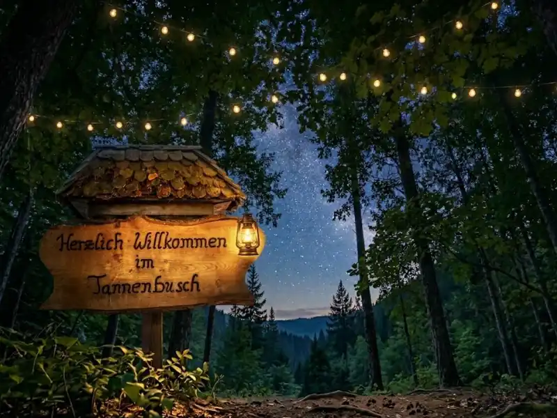 Tierpark bei Nacht